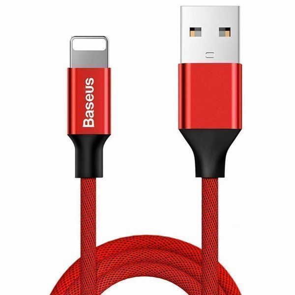 Кабель Baseus Yiven USB кабель For IP 1.8 М (CALYW-A09) Red 257529 фото
