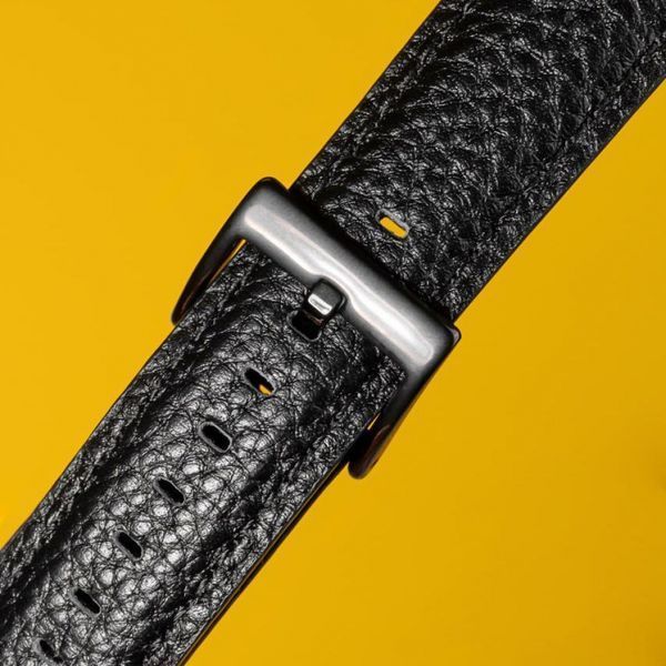 Універсальний ремінець Leather Edition 20 mm black 333344 фото