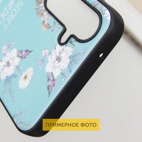 TPU+PC чохол Secret Garden для Xiaomi Redmi 13C / Poco C65 Mint 327148 фото