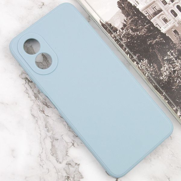 Силіконовий чохол Candy Full Camera для Oppo A38 / A18 Сірий / Smoky Gray 286335 фото