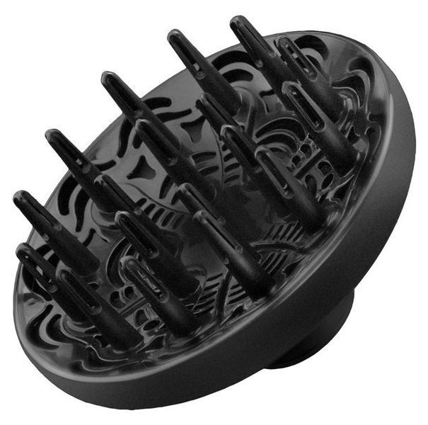 Фен Babyliss, 2200Вт, 3 режими, дифузор, іоніз-я, хол. обдув, чорний (D572DE) 369031 фото