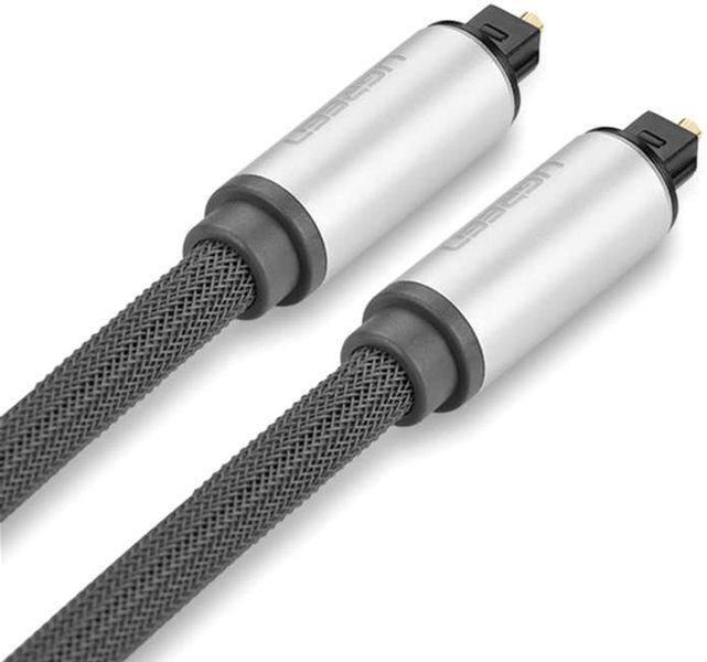 Кабель UGREEN AV108 Toslink Optical Audio Cable 1.5m (10542) Black 314379 фото