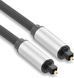 Кабель UGREEN AV108 Toslink Optical Audio Cable 1.5m (10542) Black 314379 фото 3