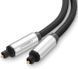 Кабель UGREEN AV108 Toslink Optical Audio Cable 1.5m (10542) Black 314379 фото 1