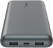 Акумулятор портативний літій-іонний Power Bank Belkin 20000мА&middot;год, 15Вт, 2хUSB-A/USB-C, cірий (BPB012BTGY) 366471 фото 9