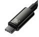 Cable Baseus Tungsten Gold Type-C To Type-C 240W (CAWJ040001) 1m Black 276756 фото 4