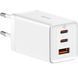 Зарядний Пристрій Baseus GaN5 Pro 65W 2C+U (CCGP120202&nbsp;) Бiлий 267046 фото 3