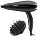 Фен Babyliss, 2200Вт, 3 режими, дифузор, іоніз-я, хол. обдув, чорний (D572DE) 369031 фото 1