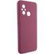 Чохол Silicone Cover Lakshmi Full Camera (AAA) для Xiaomi Redmi 12C Бордовий / Plum 271871 фото 2