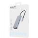 HUB Proove Iron Link 6in1 Type-C To 2USB3.0 + SD/TF + RJ45 + HDMI (HBI700010004) Silver 314083 фото 2