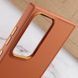 TPU чохол Bonbon Metal Style для Samsung Galaxy S24 Ultra Помаранчевий / Papaya 284986 фото 8