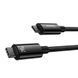 Cable Baseus Tungsten Gold Type-C To Type-C 240W (CAWJ040001) 1m Black 276756 фото 13