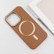 Шкіряний чохол SnapCase with MagSafe для Apple iPhone 14 Pro (6.1") Brown 328992 фото 4