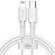 кабель BMX Mini MFI Type-C/Lightning 18W PD White 1.2m 213628 фото 1