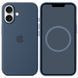 Чохол Silicone case (AAA) full with Magsafe and Animation для Apple iPhone 16 Plus (6.7") Denim 329344 фото 1