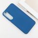 TPU чохол Bonbon Metal Style для Samsung Galaxy S23 Синій / Denim Blue 264754 фото 8