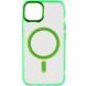 Чохол TPU Iris with MagSafe для Apple iPhone 12 Pro Max (6.7") Салатовий 272111 фото 1