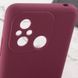 Чохол Silicone Cover Lakshmi Full Camera (AAA) для Xiaomi Redmi 12C Бордовий / Plum 271871 фото 6