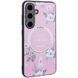 TPU+PC чохол Secret Garden with MagFit для Samsung Galaxy S23 FE Pink 327091 фото 1
