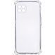 TPU чехол GETMAN Ease logo усиленные углы для Oppo A73 Бесцветный (прозрачный) 205115 фото 1