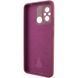 Чохол Silicone Cover Lakshmi Full Camera (AAA) для Xiaomi Redmi 12C Бордовий / Plum 271871 фото 4