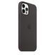 Чохол-накладка Apple iPhone 12/12 Pro Apple Silicone Case MagSafe Black 174854 фото 2