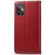 Кожаный чехол книжка GETMAN Gallant (PU) для Samsung Galaxy A51 Красный 285412 фото 4
