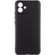 Чохол TPU GETMAN Liquid Silk Full Camera для Samsung Galaxy A04e Чорний / Black 340683 фото 1