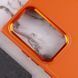 TPU чохол Bonbon Metal Style для Samsung Galaxy S24 Ultra Помаранчевий / Papaya 284986 фото 4