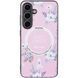 TPU+PC чохол Secret Garden with MagFit для Samsung Galaxy S23 FE Pink 327091 фото 2