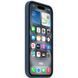 Чохол Silicone case (AAA) full with Magsafe and Animation для Apple iPhone 16 Plus (6.7") Denim 329344 фото 4