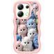 Чохол TPU Cloudy Pictures для Xiaomi Redmi Note 13 5G Kittens 378988 фото 1
