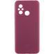 Чохол Silicone Cover Lakshmi Full Camera (AAA) для Xiaomi Redmi 12C Бордовий / Plum 271871 фото 1