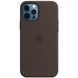 Чохол-накладка Apple iPhone 12/12 Pro Apple Silicone Case MagSafe Black 174854 фото 1