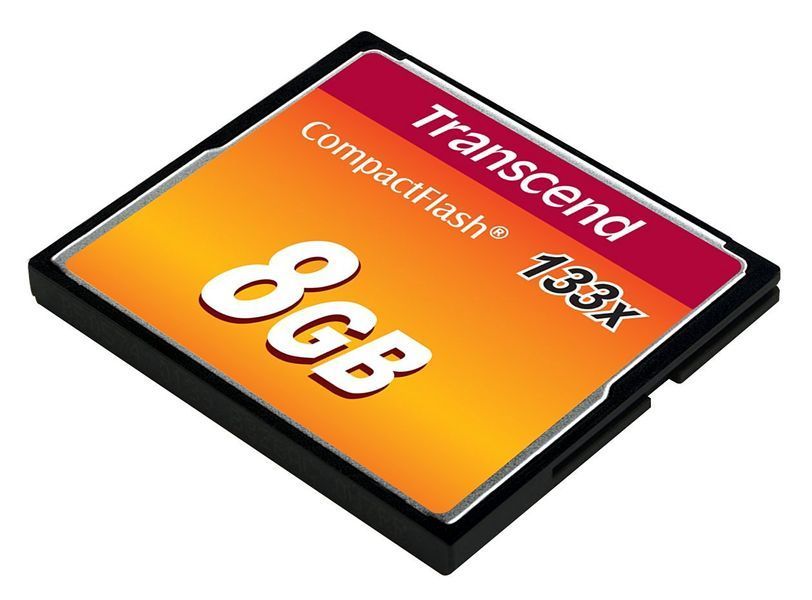 Карта пам'яті Transcend CF 8GB 133X (TS8GCF133) 372031 фото