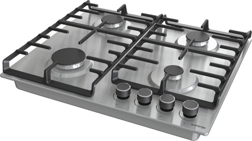 Комплект Gorenje (духовка електрична BO6737E02XK + варильна поверхня газова G642ABX), 743550, нерж. (SET_BO6737E02XK_G642ABX) 375286 фото