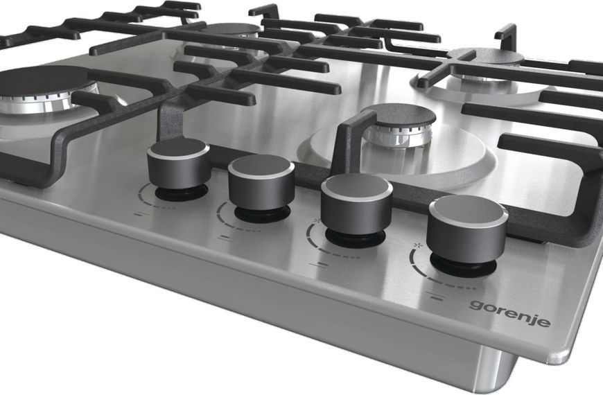 Комплект Gorenje (духовка електрична BO6737E02XK + варильна поверхня газова G642ABX), 743550, нерж. (SET_BO6737E02XK_G642ABX) 375286 фото