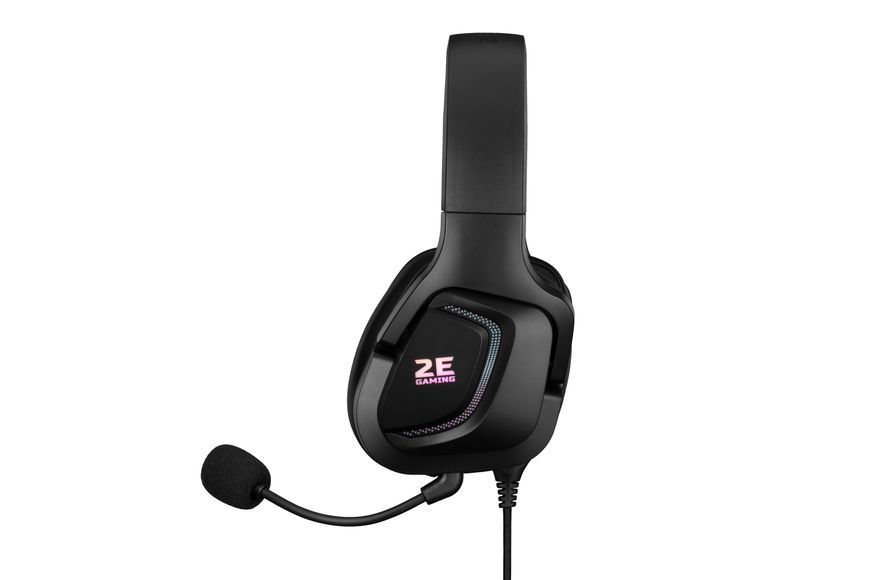 Гарнітура ігрова 2E GAMING HG340, 7.1, USB-A, RGB, 2м, чорний (2E-HG340BK-7.1) 362146 фото
