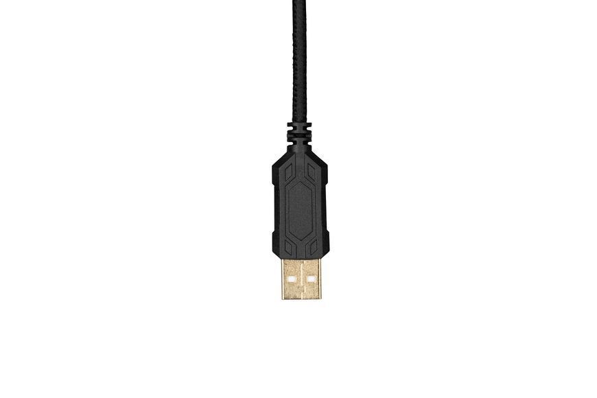 Гарнітура ігрова 2E GAMING HG340, 7.1, USB-A, RGB, 2м, чорний (2E-HG340BK-7.1) 362146 фото