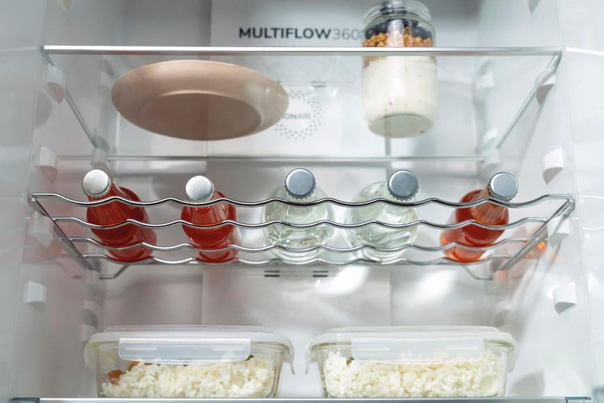 Холодильник з нижн. мороз. камерою Gorenje, 185х60х60см, 2 двері,203(99)л, А++, Total NF, Зона св-ті, Зовн. Диспл, нерж (NRK6192AXL4) 375754 фото