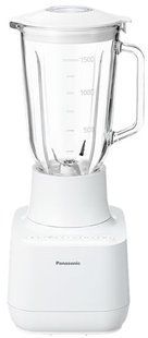 Блендер Panasonic стаціонарний 300Вт, чаша-1500мл, скло, білий (MX-MG5451WTQ) 368080 фото
