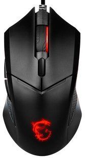Миша MSI Clutch GM08, Red, USB-A, чорний (S12-0401800-CLA) 370947 фото