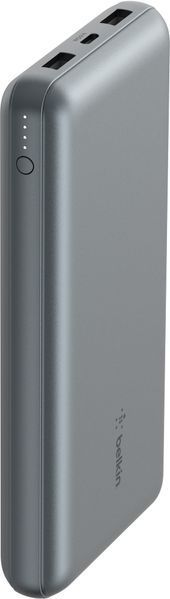 Акумулятор портативний літій-іонний Power Bank Belkin 10000мА&middot;год, 15Вт, 2хUSB-A/USB-C, чорний (BPB011BTBK) 367672 фото