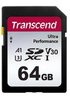 Карта пам'яті Transcend SD 64GB C10 UHS-I U3 R160/W50MB/s 4K (TS64GSDC340S) 372137 фото