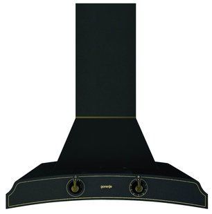 Витяжка Gorenje купольна, 60см, 621м3ч, чорний (DK63MCLB) 375572 фото