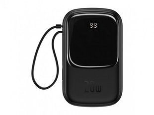 Портативна батарея Baseus 20000mAh 20W Qpow Display Lightning Quick Charging (PPQD-H01) Black 258204 фото