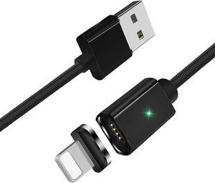 Кабель ESSAGER Magic Power Magnetic USB Cable Lightning (EXCCXL-ML01) Black 314352 фото