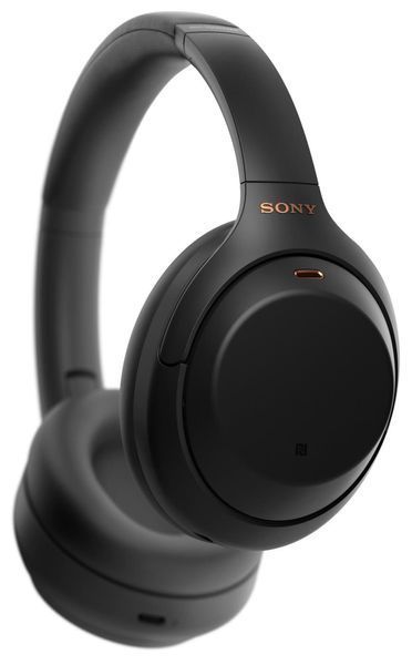 Навушники Sony WH-1000XM4 Wireless Noise Cancelling Headphones Black 194341 фото