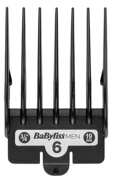 Машинка для стриження Babyliss, мережа+акум., вібраційний мотор, насадок-10, кейс, чохол, гребінець у компл., сталь, сірий (E996E) 366418 фото