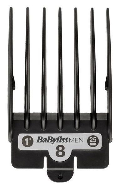 Машинка для стриження Babyliss, мережа+акум., вібраційний мотор, насадок-10, кейс, чохол, гребінець у компл., сталь, сірий (E996E) 366418 фото